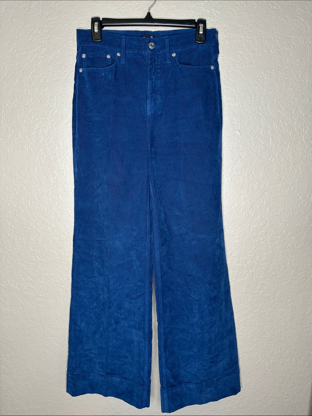 J Crew wide leg corduroy flare pant